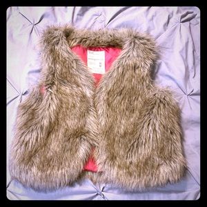 Faux Fur vest!